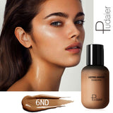 Pudaier 40ml Matte Makeup Foundation Cream for Face Professional Concealing Make up Tomal Base High Coverage Liquid Long-lasting