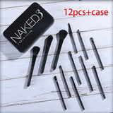 Travel 7PCS Set Brushes Makeup With Case iron Box Travel Mini make up set Brushes For Fashion Women Makeup Brushes HIAISB