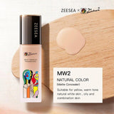 Zeesea New Picasso Collection Longwear Base Liquid Foundation Cream Full Coverage Concealer Oil Control Easy To Wear