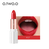 O.TWO.O 12 Color Moisturizer Lipstick Long Lasting Velevt Matte Lip Stick Waterproof Lightweight Sexy Nude Lips Makeup Cosmetics