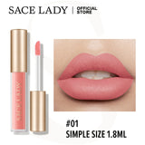 SACE LADY Liquid Lipstick Matte Makeup Long Lasting Lip Tint Make Up Nude Lip Stick Set Waterproof Liptint Cosmetics Wholesale