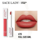 SACE LADY Liquid Lipstick Matte Makeup Long Lasting Lip Tint Make Up Nude Lip Stick Set Waterproof Liptint Cosmetics Wholesale