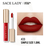 SACE LADY Liquid Lipstick Matte Makeup Long Lasting Lip Tint Make Up Nude Lip Stick Set Waterproof Liptint Cosmetics Wholesale