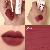 FOCALLURE Matte Lipstick Lipclay Lipcream Velvet Waterproof Longlasting Dual-use lip and cheek Professional Makeup