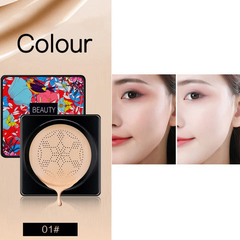 Mushroom Head Air Cushion CC Cream Natural Moisturizing Foundation Concealer Whitening Makeup BB Cream Cosmetics TSLM1