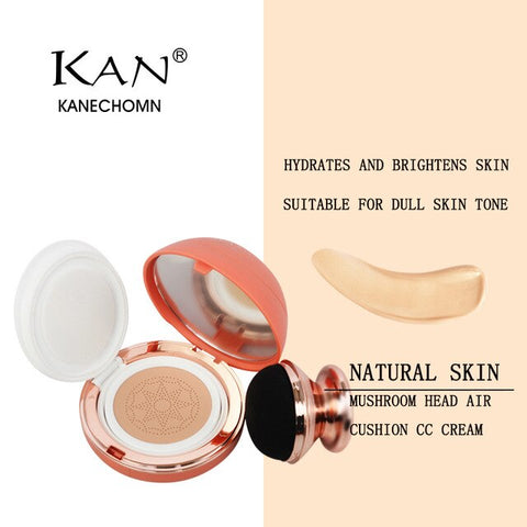 Mushroom Head Air Cushion CC Cream Concealer Foundation Cream Natural Makeup BB Cream Women's Cosmetics