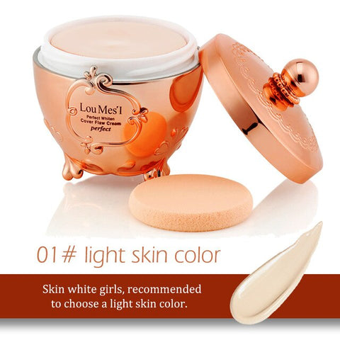 Loumesi Face Concealer Cream For Women Make up primer  Invisible Pore Wrinkle Cover Pores Concealer Foundation Base make up