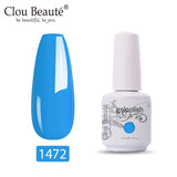 Clou Beaute 15ml UV LED Gel Nail Polish Base Primer No Clean Top Coat Varnishes Nail Gel Primer Transparent Nail Art Lacquer