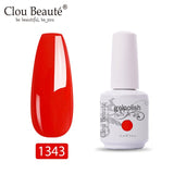 Clou Beaute 15ml UV LED Gel Nail Polish Base Primer No Clean Top Coat Varnishes Nail Gel Primer Transparent Nail Art Lacquer