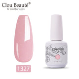 Clou Beaute 15ml UV LED Gel Nail Polish Base Primer No Clean Top Coat Varnishes Nail Gel Primer Transparent Nail Art Lacquer