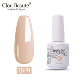 Clou Beaute 15ml UV LED Gel Nail Polish Base Primer No Clean Top Coat Varnishes Nail Gel Primer Transparent Nail Art Lacquer