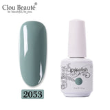 Clou Beaute 15ml UV LED Gel Nail Polish Base Primer No Clean Top Coat Varnishes Nail Gel Primer Transparent Nail Art Lacquer