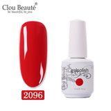 Clou Beaute 15ml UV LED Gel Nail Polish Base Primer No Clean Top Coat Varnishes Nail Gel Primer Transparent Nail Art Lacquer