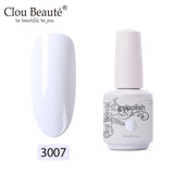 Clou Beaute 15ml UV LED Gel Nail Polish Base Primer No Clean Top Coat Varnishes Nail Gel Primer Transparent Nail Art Lacquer