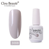 Clou Beaute 15ml UV LED Gel Nail Polish Base Primer No Clean Top Coat Varnishes Nail Gel Primer Transparent Nail Art Lacquer