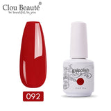 Clou Beaute 15ml UV LED Gel Nail Polish Base Primer No Clean Top Coat Varnishes Nail Gel Primer Transparent Nail Art Lacquer