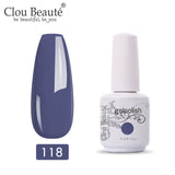 Clou Beaute 15ml UV LED Gel Nail Polish Base Primer No Clean Top Coat Varnishes Nail Gel Primer Transparent Nail Art Lacquer