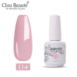 Clou Beaute 15ml UV LED Gel Nail Polish Base Primer No Clean Top Coat Varnishes Nail Gel Primer Transparent Nail Art Lacquer