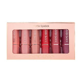 HANDAIYAN Lip Gloss Lightweight Matte Long Lasting Waterproof Lipstick Nourish Moisturizing Professional Lip Makeup 6pcs/Set