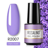 ROSALIND Gel Polish Varnish Hybrid Pure Color Gel Lacquer vernis Semi Permanent Nail Art Soak Off For Manicure Gel Nail Polish