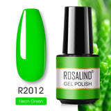 ROSALIND Gel Polish Varnish Hybrid Pure Color Gel Lacquer vernis Semi Permanent Nail Art Soak Off For Manicure Gel Nail Polish