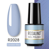 ROSALIND Gel Polish Varnish Hybrid Pure Color Gel Lacquer vernis Semi Permanent Nail Art Soak Off For Manicure Gel Nail Polish