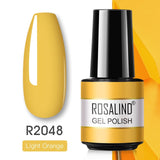 ROSALIND Gel Polish Varnish Hybrid Pure Color Gel Lacquer vernis Semi Permanent Nail Art Soak Off For Manicure Gel Nail Polish