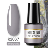 ROSALIND Gel Polish Varnish Hybrid Pure Color Gel Lacquer vernis Semi Permanent Nail Art Soak Off For Manicure Gel Nail Polish