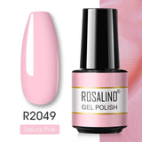 ROSALIND Gel Polish Varnish Hybrid Pure Color Gel Lacquer vernis Semi Permanent Nail Art Soak Off For Manicure Gel Nail Polish