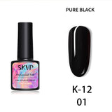 SKVP Newest Drawing Gel Nail Art Plaster Effect 3D Sand Texture No need Top Coat Gel Polish UV Nail Polish Lacquer Varnish