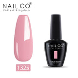 NAILCO White Red Pink Color Series 15ml Semi Permanent Nail Gel Varnish Polish Soak Off UV Nail Art Gel Nail Polish Gel Lacquer