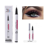 5 Color Liquid Eyeliner Pen Waterproof Colored Eye Liner Cosmetic Long Lasting Quick Dry Beauty Eyes Makeup Blue White Pencil