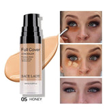 SACE LADY Liquid Concealer Full Cover Makeup Face Corrector Cream Waterproof Eye Dark Circles 6ml Natural Cosmetic Wholesale